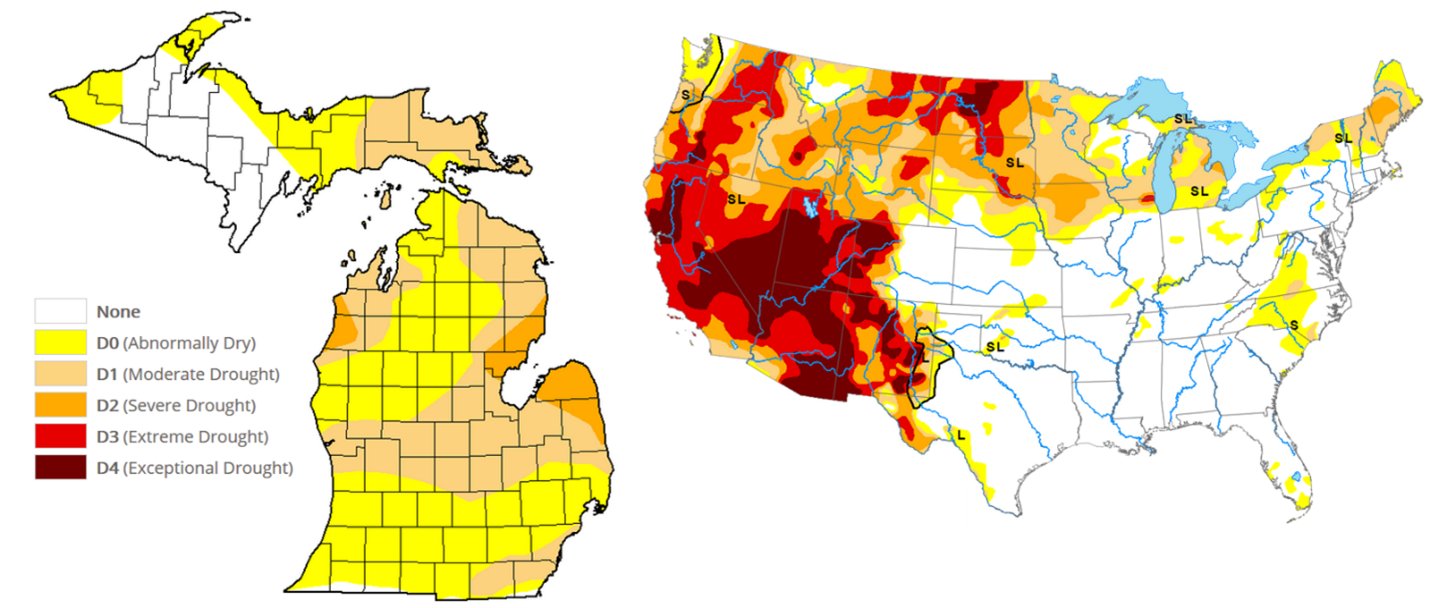 The U.S. Drought Monitor 
